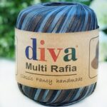 Diva Multi Raffia 50 Gr 301 Fırtına ( 4 lü Paket )