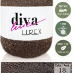 Diva Lurex 18 Açık Kahve ( 6 lı Paket )