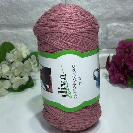 Diva Cotton Makrome İnce 1004 Açık Somon ( 4 lü Paket )
