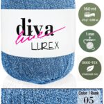 Diva Lurex 05 Bebe Mavi ( 6 lı Paket )