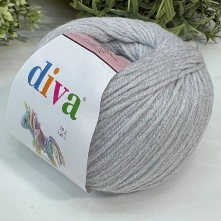 Divagurumi 2107 Açık Gri ( 10 lu Paket )
