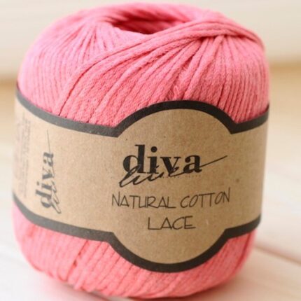Diva Natural Cotton Lace 2136 Nar Çiçeği ( 6 lı Paket )