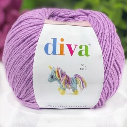 Divagurumi 188 Mor ( 10 lu Paket )