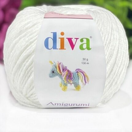 Divagurumi 2101 Beyaz ( 10 lu Paket )