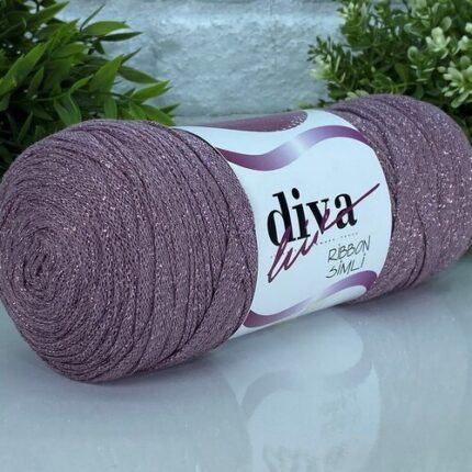 Diva Ribbon Simli 1006ROSE Gül Kurusu ( 4 lü Paket )