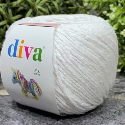Divagurumi 2102 Optik Beyaz ( 10 lu Paket )