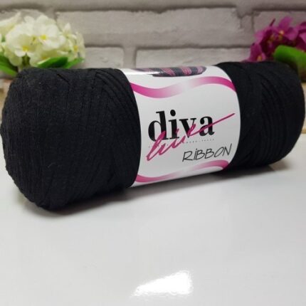 Diva Ribbon 2111 Siyah ( 4 lü Paket )