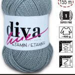 Diva Etamin 22 Açık gri ( 10 lu Paket )