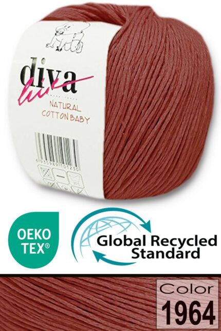 Diva Natural Cotton Baby 1964 Tarçın (10 lu Paket)
