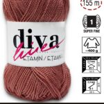 Diva Etamin 60 Koyu somon ( 10 lu Paket )