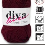 Diva Etamin 14 Bordo ( 10 lu Paket )