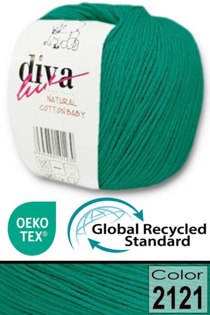 Diva Natural Cotton Baby 2121 Benetton (10 lu Paket)