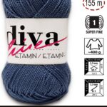 Diva Etamin 58 Kot mavi ( 10 lu Paket )