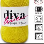 Diva Etamin 55 Kanarya sarı ( 10 lu Paket )