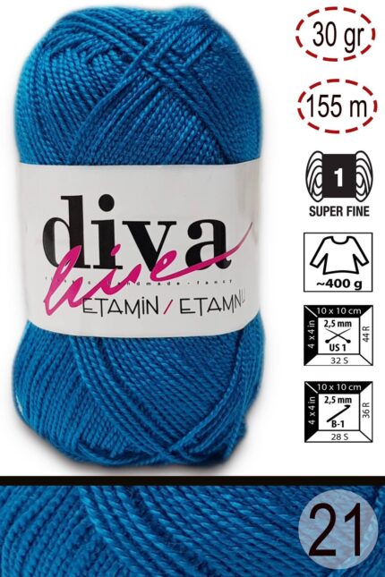 Diva Etamin 21 Okyanus ( 10 lu Paket )