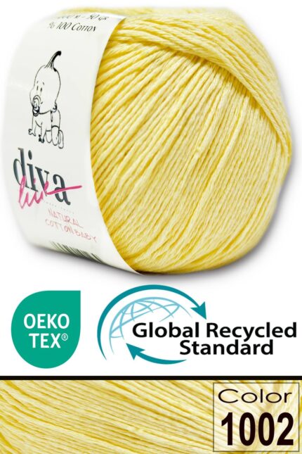 Diva Natural Cotton Baby 1002 Soft Sarı (10 lu Paket)