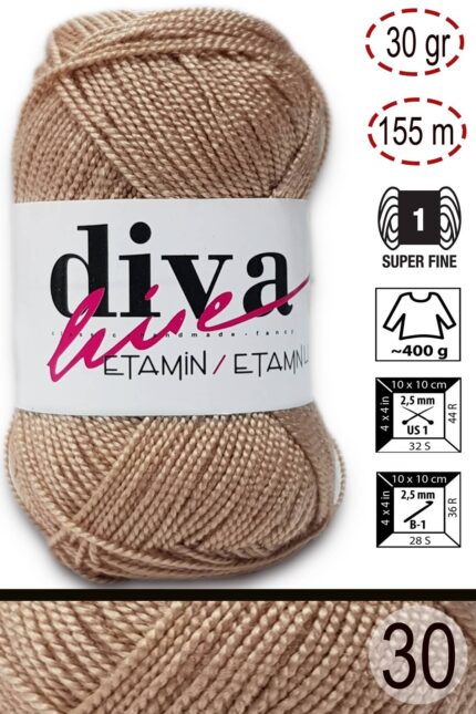 Diva Etamin 30 Pudra ( 10 lu Paket )