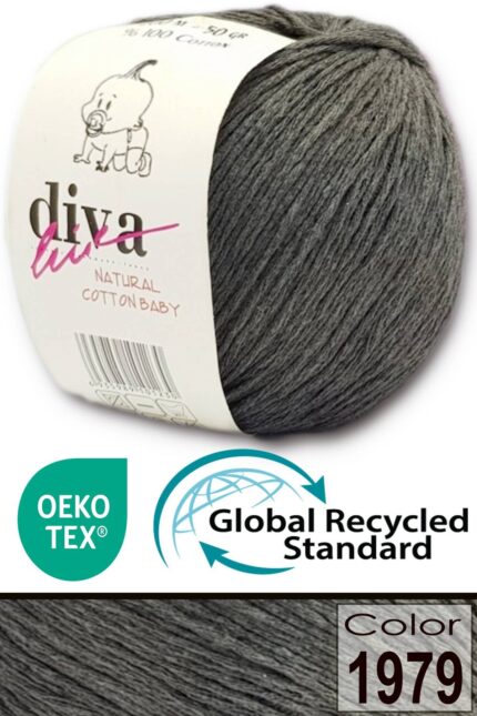 Diva Natural Cotton Baby 1979 Haki (10 lu Paket)