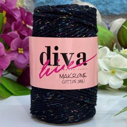Diva Makrome Cotton Simli 2111 MLT ( 6 lı Paket )