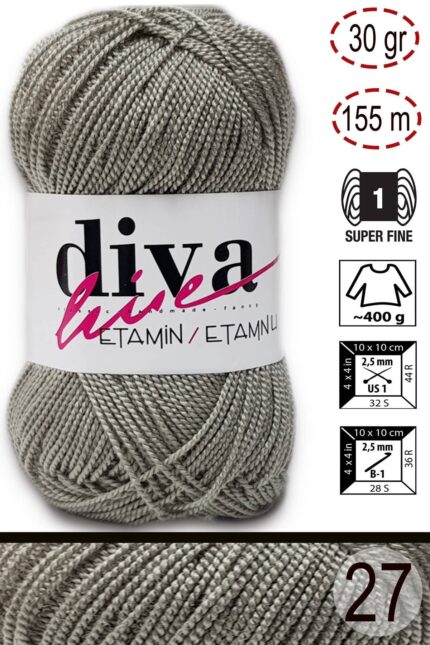 Diva Etamin 27 Taş ( 10 lu Paket )
