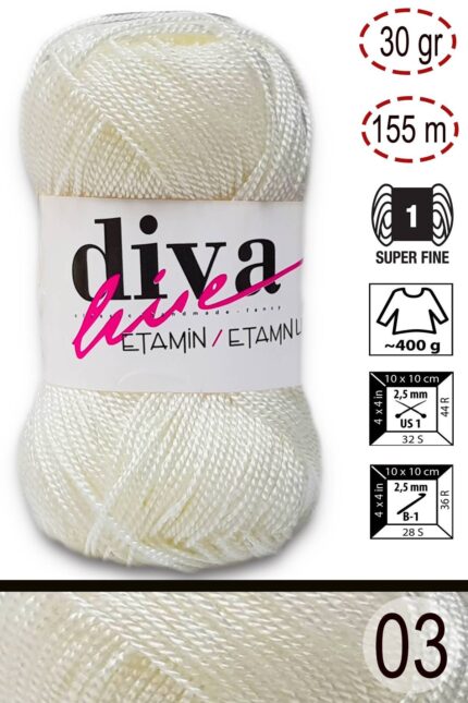 Diva Etamin 03 Kemik ( 10 lu Paket )