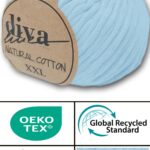 Diva Natural Cotton XXL 1000 Soft Mavi (4 lü Paket)