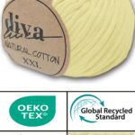 Diva Natural Cotton XXL 1002 Soft Sarı (4 lü Paket)