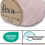 Diva Natural Cotton XXL 1003 Soft Pudra (4 lü Paket)