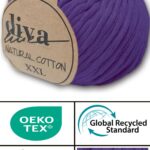Diva Natural Cotton XXL 188 Mor (4 lü Paket)