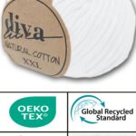 Diva Natural Cotton XXL 2101 Beyaz (4 lü Paket)