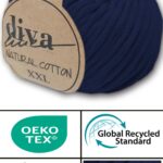 Diva Natural Cotton XXL 2112 Lacivert (4 lü Paket)