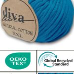 Diva Natural Cotton XXL 2122 Okyanus (4 lü Paket)