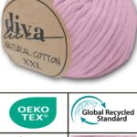 Diva Natural Cotton XXL 2130 Toz Pembe (4 lü Paket)