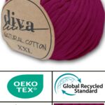 Diva Natural Cotton XXL 333 Fuşya (4 lü Paket)