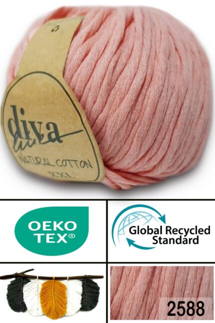 Diva Natural Cotton XXL 2588 Yavruağzı (4 lü Paket)