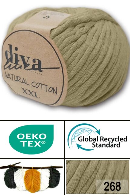 Diva Natural Cotton XXL 268 (4 lü Paket)