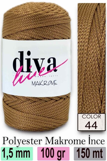 Diva Makrome İpi 44 ( 6 lı Paket )