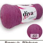 Diva Ribbon 60 Mürdüm ( 4 lü Paket )