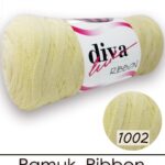 Diva Ribbon 1002 Soft Sarı ( 4 lü Paket )