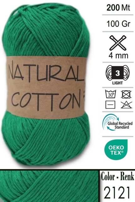 Diva Natural Cotton 2121 Benetton (5 li Paket)