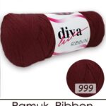 Diva Ribbon 999 Bordo ( 4 lü Paket )