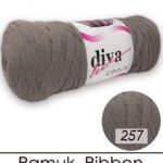 Diva Ribbon 257 Vizon ( 4 lü Paket )