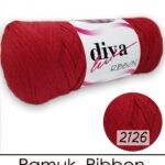 Diva Ribbon 2126 Kırmızı ( 4 lü Paket )