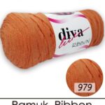 Diva Ribbon 979 Portakal ( 4 lü Paket )