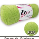 Diva Ribbon 2120 Fıstık Yeşili ( 4 lü Paket )