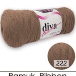 Diva Ribbon 222 Koyu Sütlü Kahve ( 4 lü Paket )