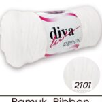 Diva Ribbon 2101 Beyaz ( 4 lü Paket )