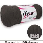Diva Ribbon 169 Koyu Vizon ( 4 lü Paket )