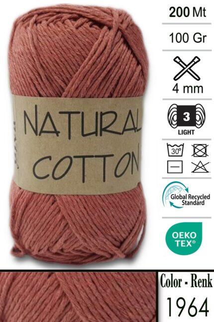 Diva Natural Cotton 1964 Tarçın (5 li Paket)