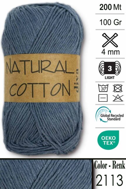 Diva Natural Cotton 2113 Jeans (5 li Paket)